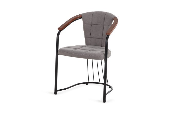 Изображение товара Стул Amelia с велюровой обивкой и металлическими ножками