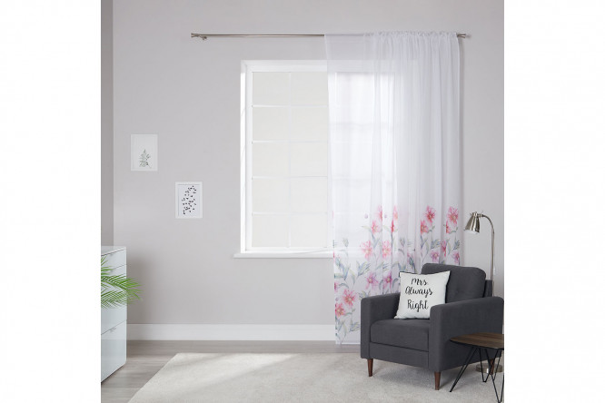 Изображение товара Тюль на ленте ESTUDI BLANCO Agata 300х280 см, легкое оформление интерьера