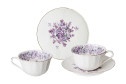 Чайный набор Lefard Lilac 2 перс., 4 предм., Фарфор