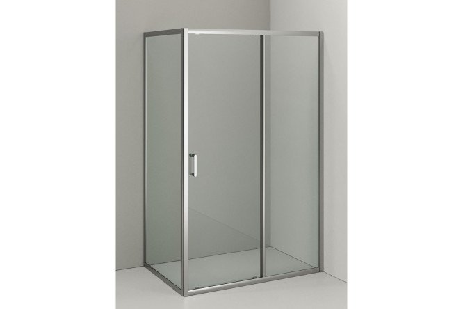 Изображение товара Душевой уголок ORANGE E23-12080TCR напольный 120x80 см надежный современный дизайн