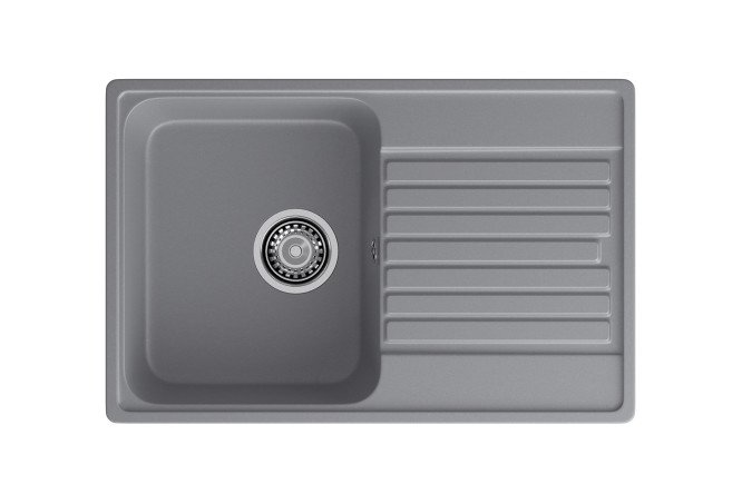 Изображение товара Мойка врезная LEX Geneva 740 deep grey 74х19.5х48 см