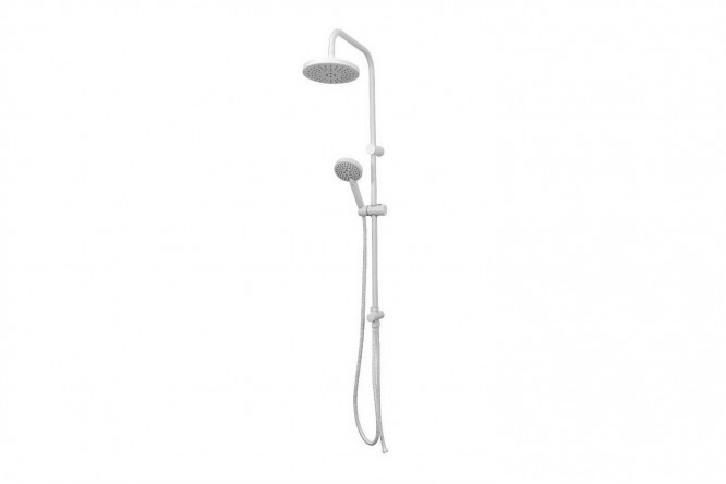 Изображение товара Душевая система ORANGE O-Shower OW02 с латунью и пластмассой, белая