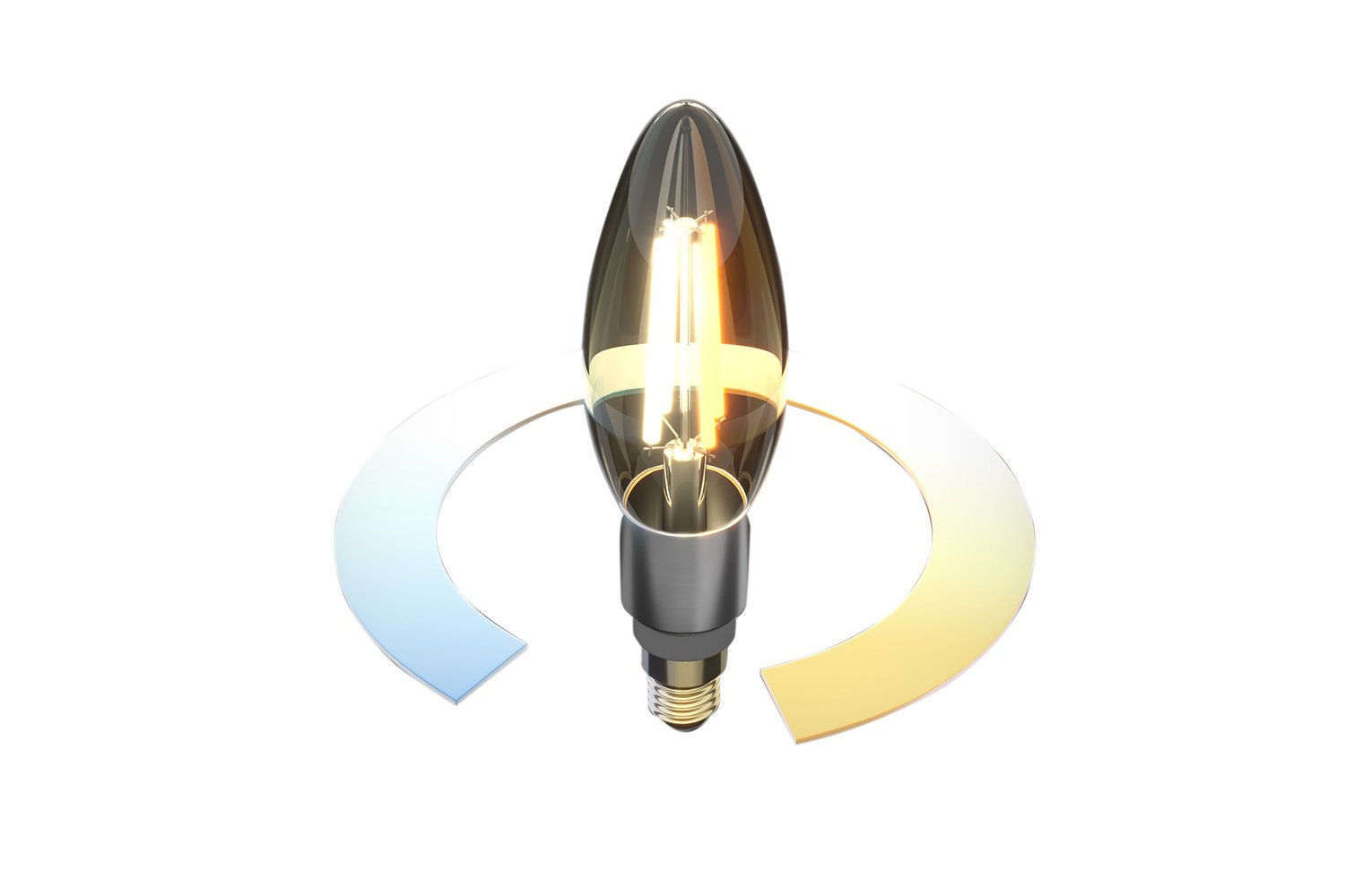 Лампа светодиодная ELEKTROSTANDARD Smart E14, 5W, Свеча