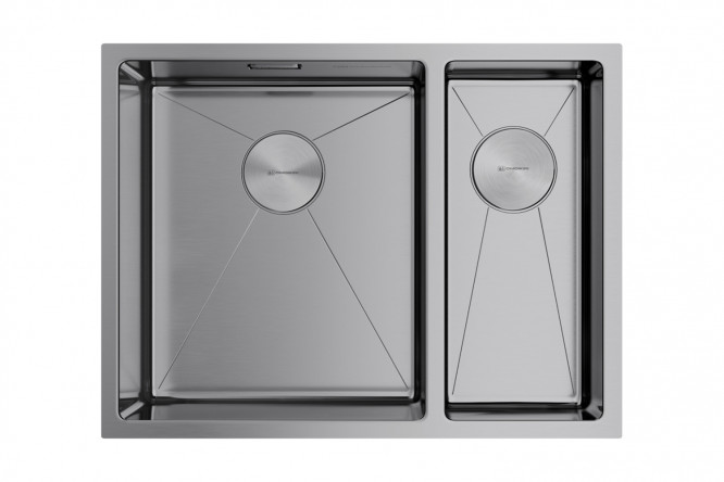 Изображение товара Мойка врезная OMOIKIRI Taki 58-2-U/IF-IN-L из нержавеющей стали
