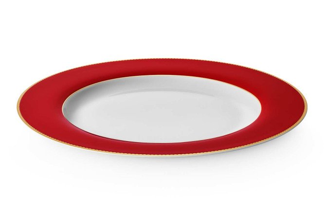 Изображение товара Тарелка обеденная HOFF Щелкунчик из костяного фарфора