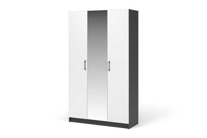 Изображение товара Шкаф 3-дверный с зеркалом Чикаго 120x205x47 см
