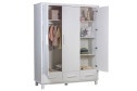 Шкаф трёхсекционный Simple с ящиками 160.4х210х58.8 см