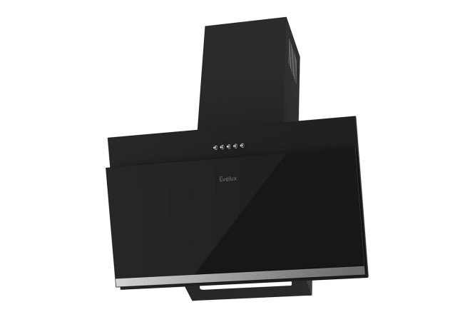 Изображение товара Вытяжка EVELUX Wing 60 BG цвет чёрный, 60 см