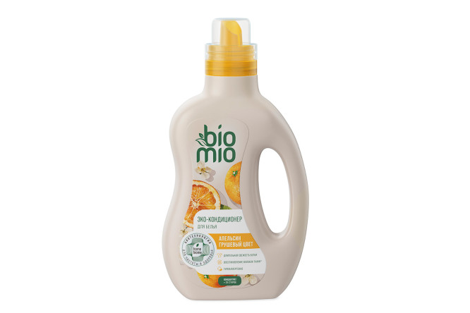 Изображение товара Кондиционер для белья BioMio BIO-SOFT гель апельсин грушевый цвет аромат