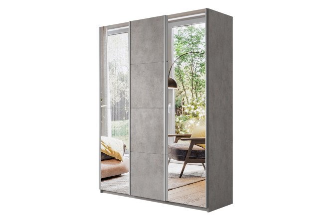 Изображение товара Шкаф-купе 3-дверный Cors-2 210х230х57 см с зеркалами