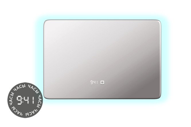 Изображение товара Зеркало c LED-подсветкой ALIAS Эос en608015 80х60х2 см