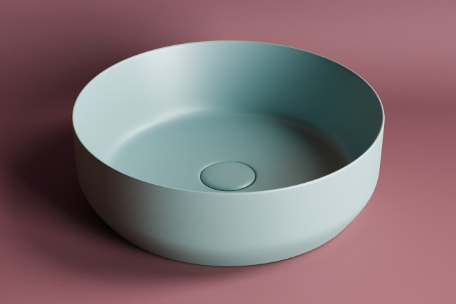 Умывальник накладной CERAMICANOVA Element CN6022MLG 39х12х39 см