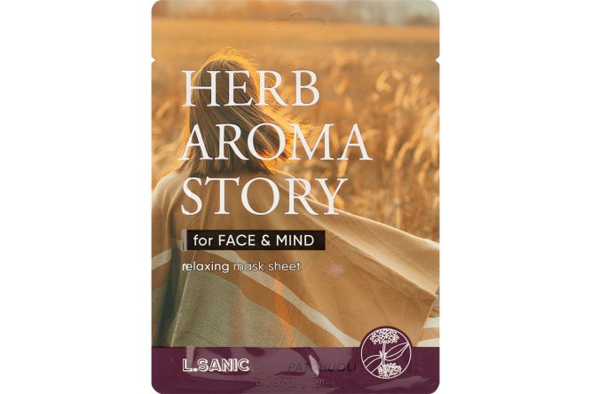 Изображение товара Маска тканевая Herb aroma story для лица