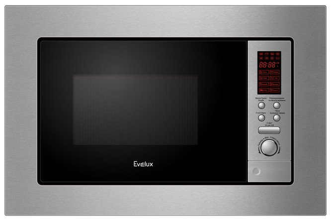 Изображение товара Микроволновая печь MW 201 24,5 см нержавеющая сталь встроенная