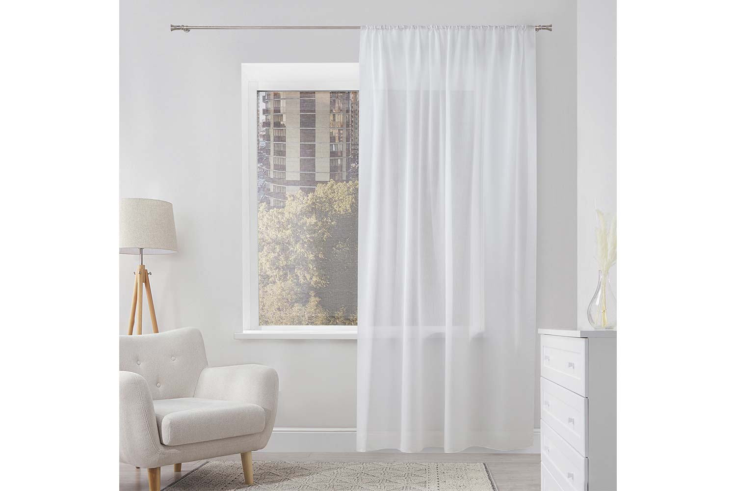 Тюль ESTUDI BLANCO Gloss