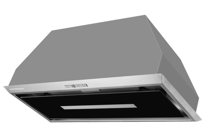 Изображение товара Вытяжка KUPPERSBERG Intro 70 X черная нержавеющая сталь, 70х28,5х24,5 см