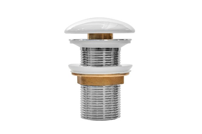Изображение товара Выпуск для умывальника IDDIS Optima home OPHWS00i88 латунь белый глянцевый