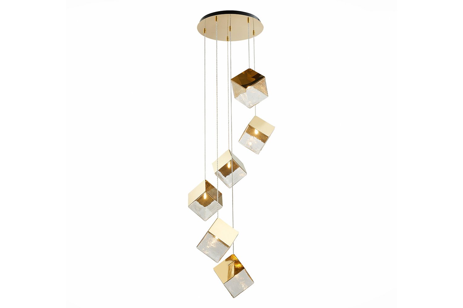 Светильник подвесной ST LUCE Riello 10.5 кв.м., 57х150х57 см, G9