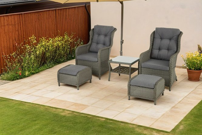 Набор садовой мебели HOFF Orion цвет тёмно-серый