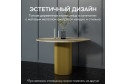 Стол GENGLASS Trubis Wood с трубчатым подстольем 120х75х120 см