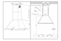 Вытяжка KORTING KHC 6648 RB цвет рециркуляция, отвод воздуха, 59.8 см