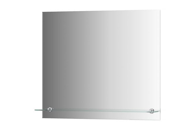 Изображение товара Настенное зеркало с фацетом и полочкой EVOFORM Attractive BY 0515 70х60 см