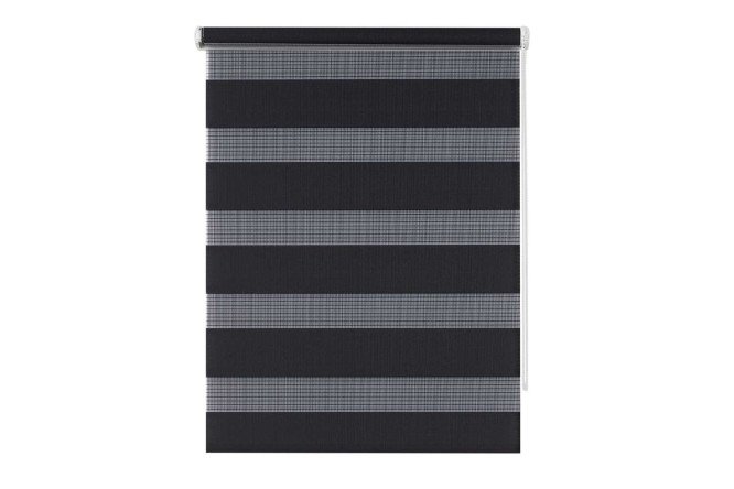 Изображение товара Рулонная штора MICASA Lari черная 40x160 см из полиэстера