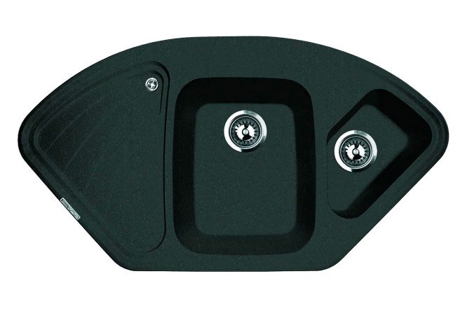 Изображение товара Мойка врезная с крылом LAVA A3.BAS 105х57.5 см из инженерного гранита