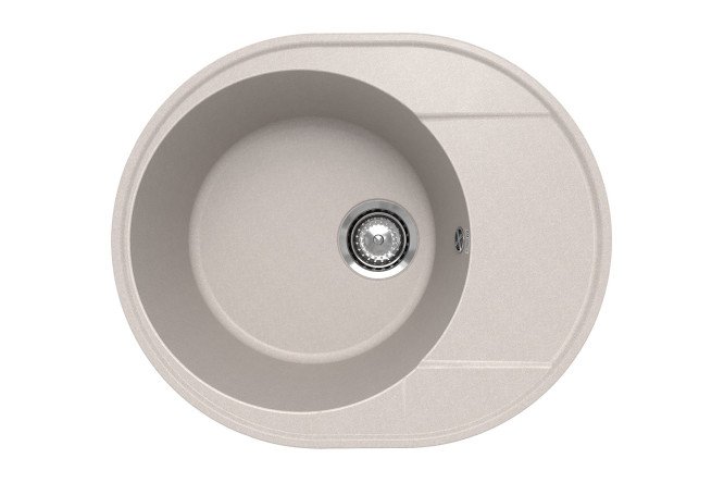 Изображение товара Мойка врезная Nora 585-10 с крылом 58.5х48.5 см