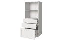Шкаф детский Оскар Скаген мини 60х130х39,6 см