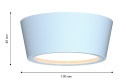 Светильник уличный FAVOURITE Fantum Планка, 15 Вт, GX53LED