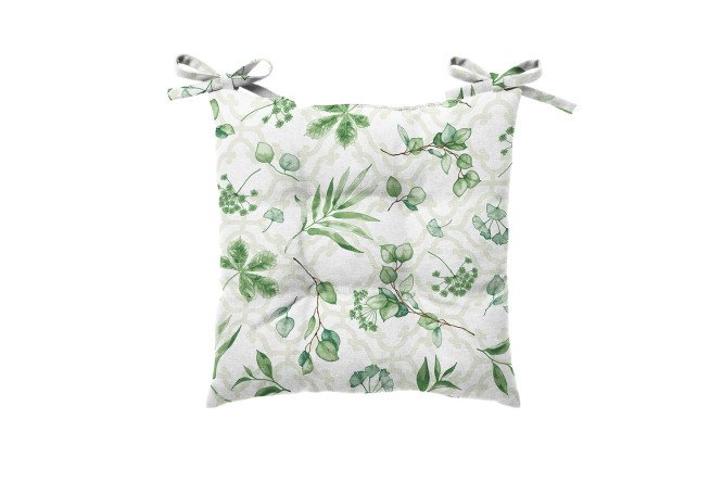 Изображение товара Подушка для стула Дендра с тафтингом 40х40 см