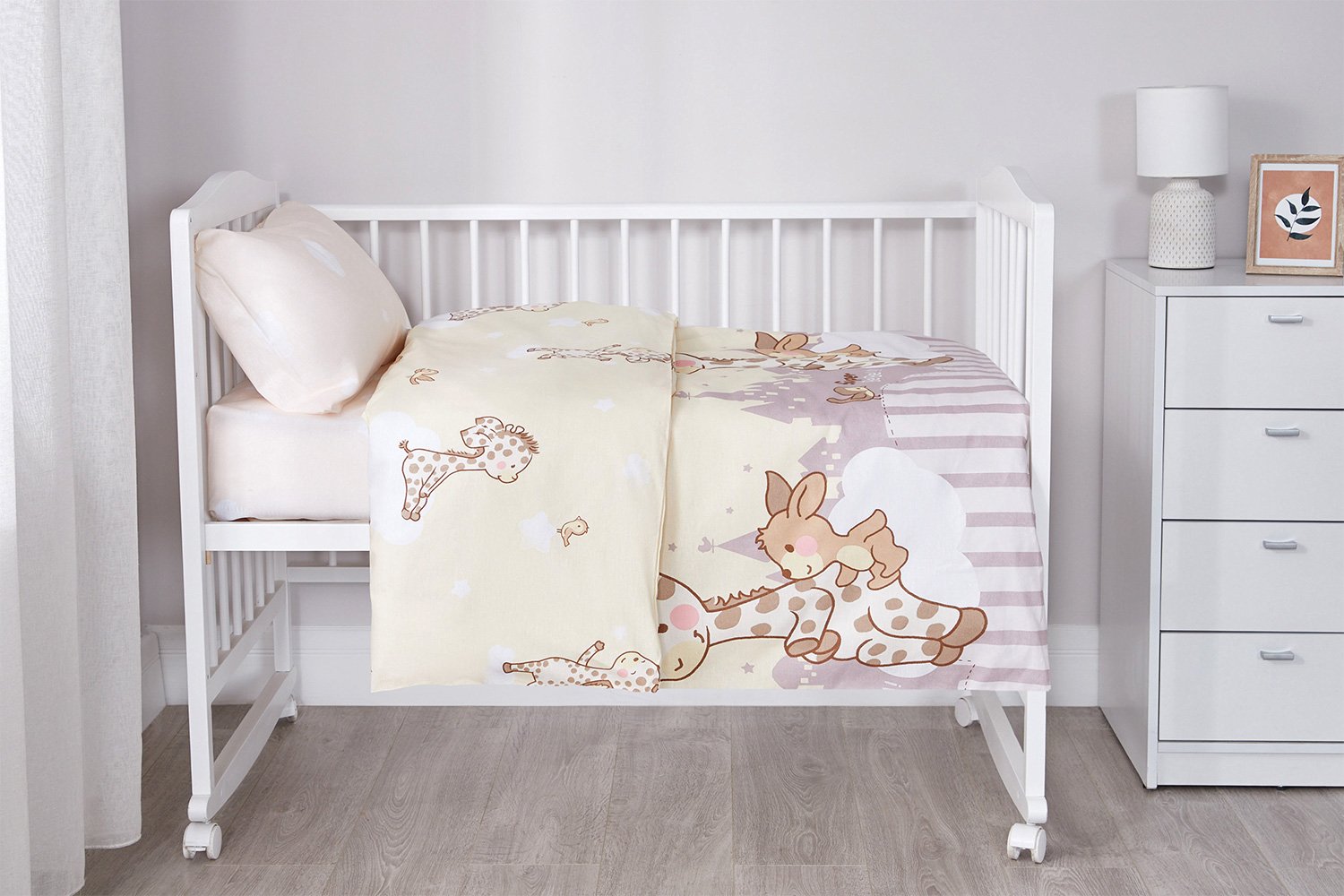 фото Комплект постельного белья dreamy giraffe micasa