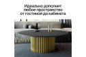 Стол с трубчатым подстольем GENGLASS Trubis wood