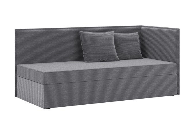 Изображение товара Тахта Сату серого цвета 210х88х99 см со спальным местом 90х200 см