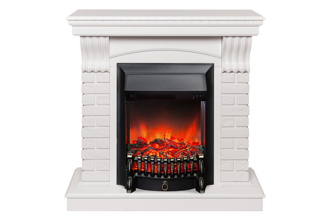 Каминокомплект RealFlame Jazz STD WT+ Fobos-S LUX BL SHB