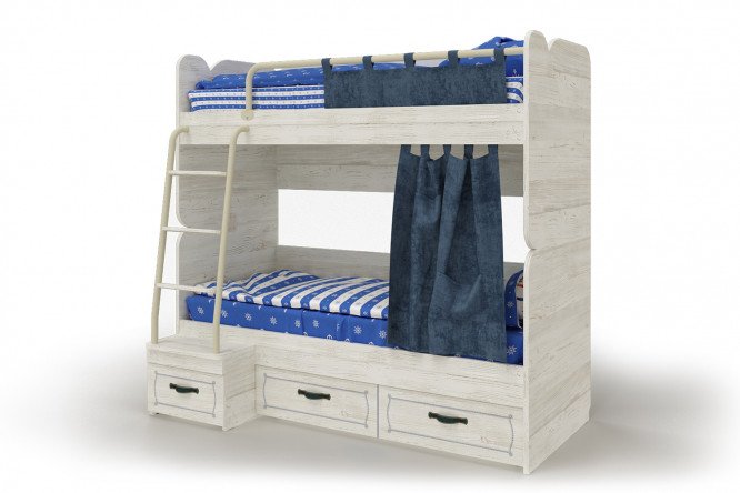 Изображение товара Детская кровать двухъярусная Регата 80х190 см