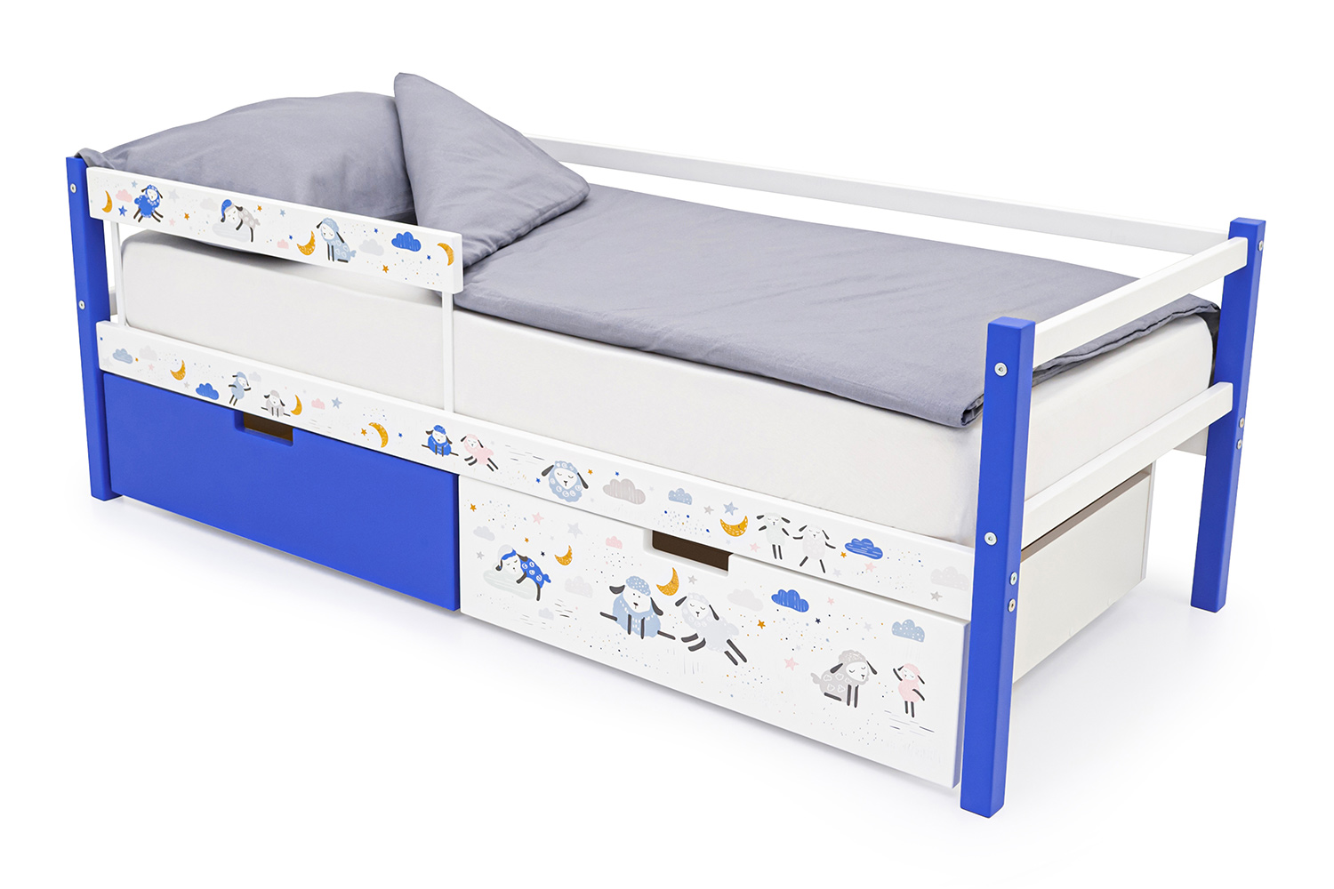 детская кровать кроха с бортиком