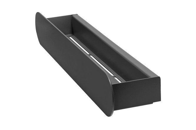 Изображение товара Полка для ванной комнаты Omega 50x8x10 см из нержавеющей стали с покрытием краской
