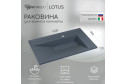 Раковина встраиваемая сверху Lotus Quartz 29192031 Встраиваемая сверху, 80х13х50 см