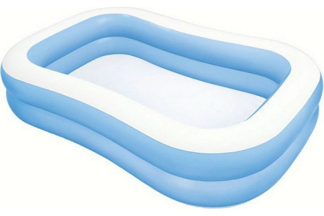 Изображение товара Бассейн детский INTEX Wet set 57180 Надувной, Прямоугольный, 203х48х152 см