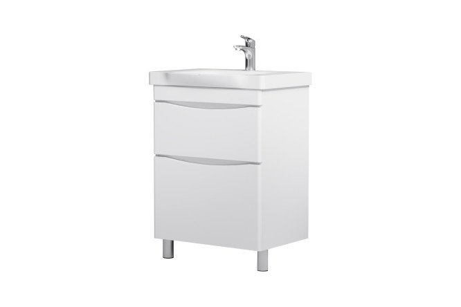 Изображение товара База под раковину напольная AM.PM Like M80FSX0652WG 65 см белый глянец