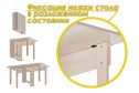 Стол-книжка СТК-8 23х80х86.4 см