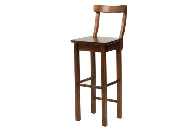 Изображение товара Барный стул Морган 38х105х46 см орех сидушка и ножки