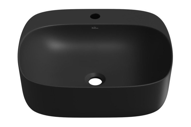 Изображение товара Раковина накладная Ideal 326907000 50х15,5х42 см черный матовый