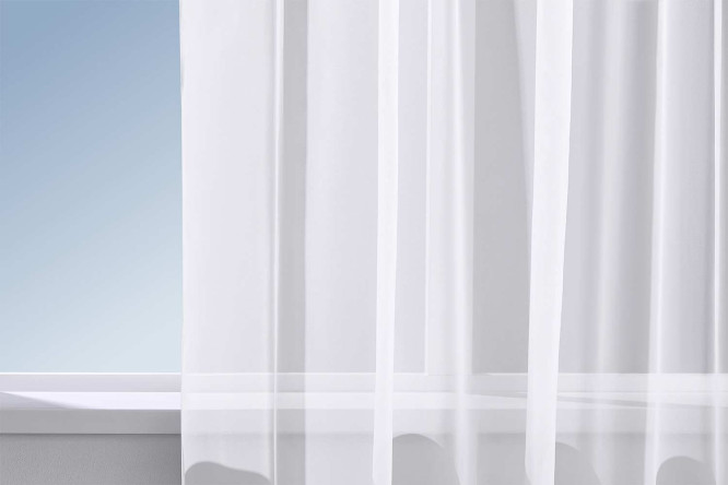 Изображение товара Тюль MITTE Emiline 500х280 см, белый, 1 шт.