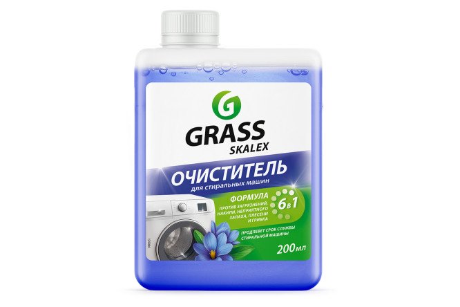 Изображение товара Очиститель GRASS SkaleX для стиральных машин 0.2 л