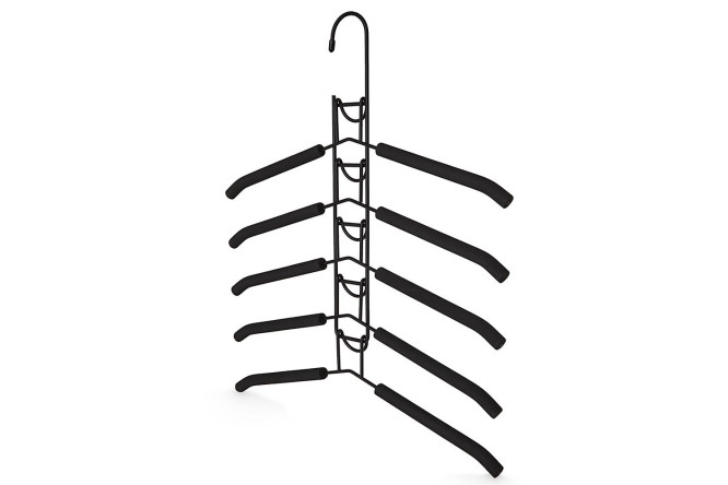 Изображение товара Вешалка для одежды HOFF Rainbow 5-уровневая металлическая для дома и магазина