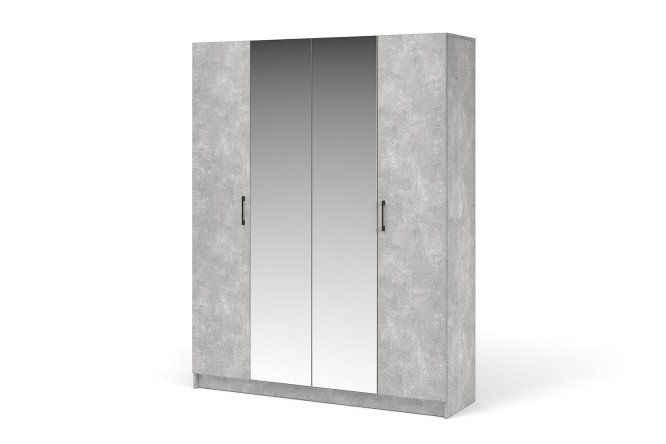 Изображение товара Шкаф 4-дверный с зеркалом Чикаго