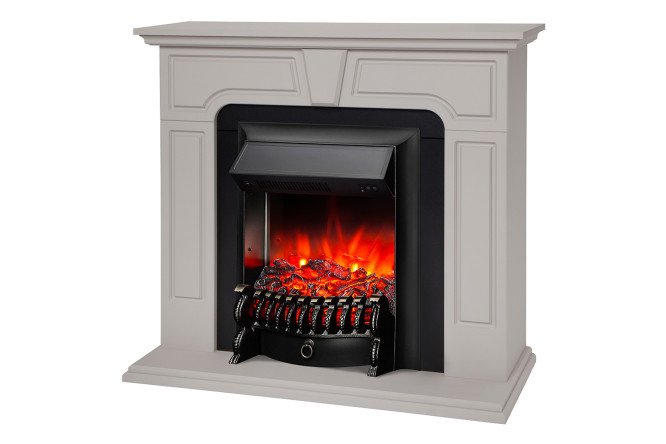 Каминокомплект RealFlame Theodor STD BG-F615 + Fobos LUX BL, напольный